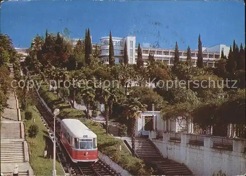 Sotschi Bergbahn Sanatorium Kat. Russische Foederation