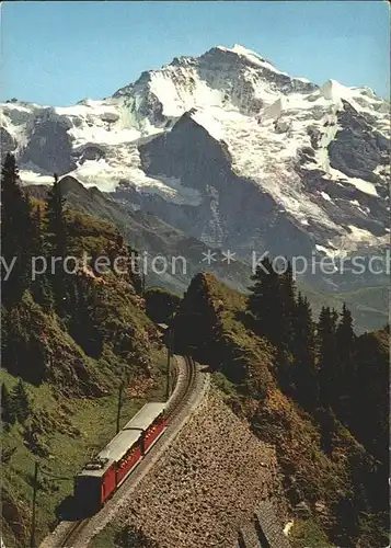 Schynige Platte Bahn Jungfrau Kat. Eisenbahn
