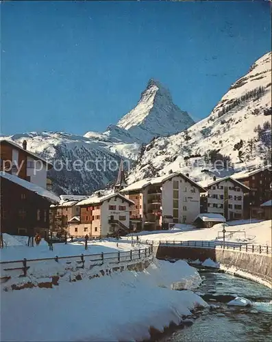 Zermatt VS Mont Cervin  Kat. Zermatt