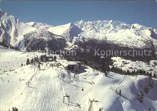 Nendaz Mont Blanc Fliegeraufnahme / Haute-Nendaz /Bz. Conthey