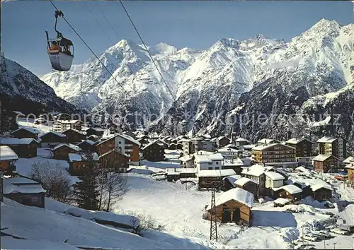 Graechen VS Sesselbahn Hannigalp Weisshorn Bishorn Barrhorn Kat. Graechen