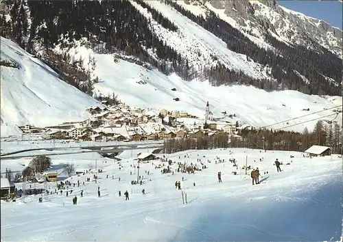 Spluegen GR Skilift Skiwiese Kat. Spluegen