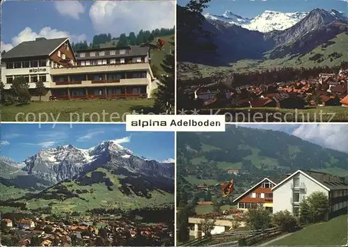 Adelboden Ferienheim Familienhotel Alpina Kat. Adelboden
