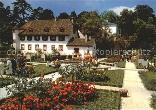 Basel BS Gruen 80 Schweizerische Ausstellung Garten Landwirtschaft Saeen Ernten Historische Gaerten Paechterhaus Unter Brueglingen Kat. Basel