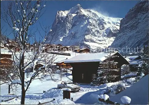 Grindelwald Wetterhorn Kat. Grindelwald