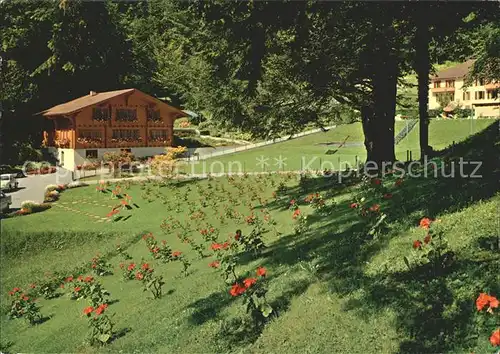 Giessbach Parkhotel Angestelltenhaus  Kat. Brienz