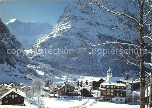 Grindelwald Fiescherwand Eiger  Kat. Grindelwald