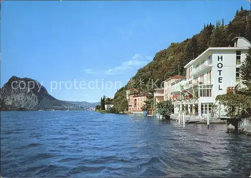 Castagnola-Cassarate Fischers Seehotel Boccalino au Lac / Castagnola /Bz. Lugano City