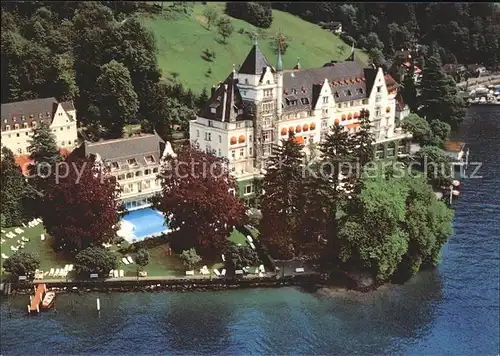 Vitznau Park Hotel Fliegeraufnahme / Vitznau /Bz. Luzern