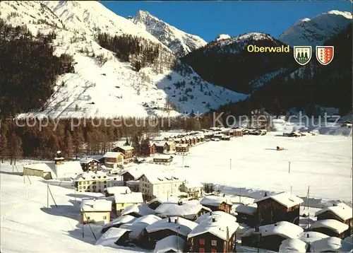 Oberwald VS Skigebiet Hungerberg Saashoerner Mettligrat Kat. Oberwald