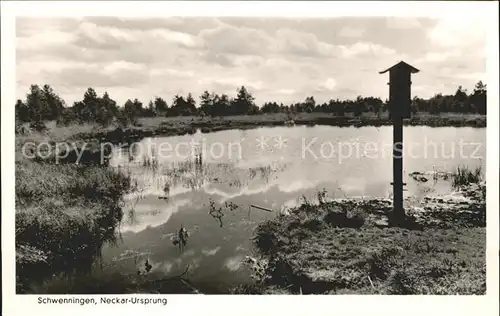 Schwenningen Neckar Neckarursprung im Schwenninger Moos / Villingen-Schwenningen /Schwarzwald-Baar-Kreis LKR