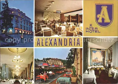 Luhacovice Interhotel Alexandria Restaurant Kat. Tschechische Republik