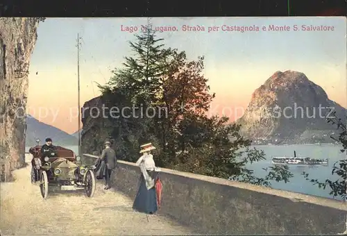 Castagnola-Cassarate Strade e Monte S. Salvatore / Castagnola /Bz. Lugano City