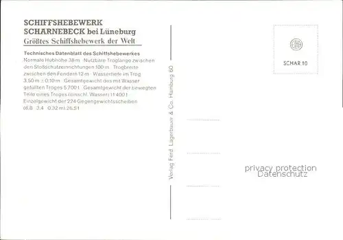 Scharnebeck Lueneburg Schiffshebewerk / Scharnebeck /Lueneburg LKR