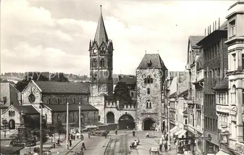Eisenach Thueringen Tor Kirche / Eisenach /Eisenach Stadtkreis