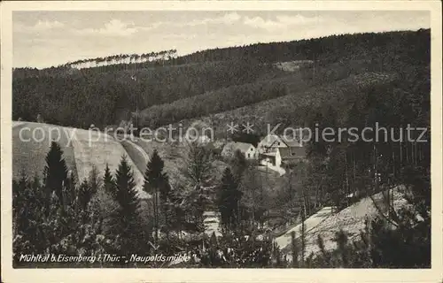 Eisenberg Thueringen Muehltal Naupoldsmuehle / Eisenberg /Saale-Holzland-Kreis LKR