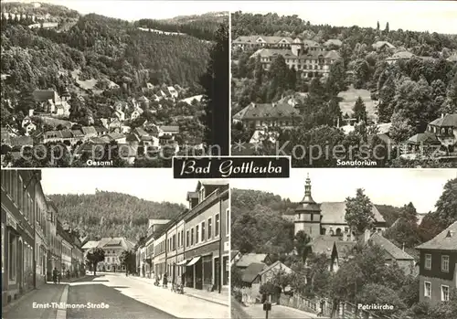 Bad Gottleuba-Berggiesshuebel Kirche Sanatorium / Bad Gottleuba-Berggiesshuebel /Saechsische Schweiz-Osterzgebirge LKR