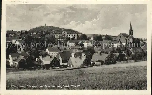 Altenberg Erzgebirge Geisingberg Kat. Geising