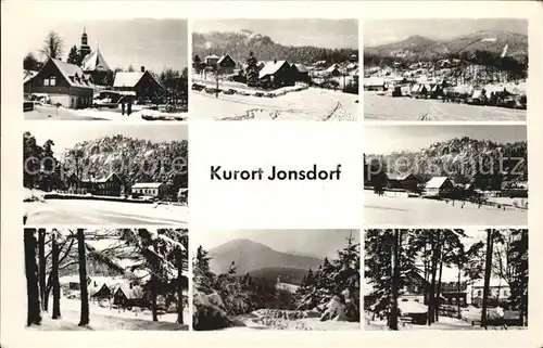 Jonsdorf Kurort Ortsansichten Kat. Kurort Jonsdorf