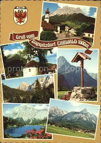 Ehrwald Tirol Ortsansichten / Ehrwald /