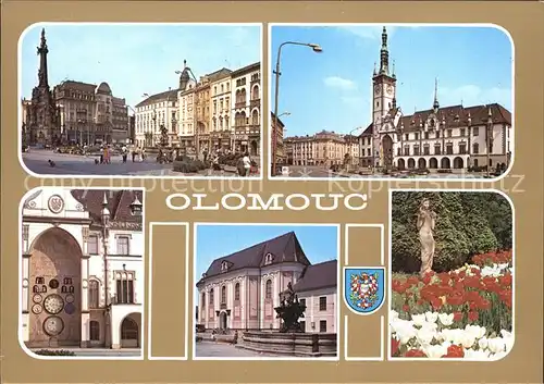 Olomouc premyslovske hradiste zalozeno mesto mestska pamatkova rezervace Kat. Olomouc