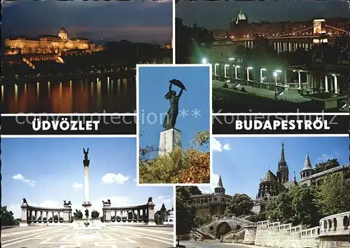Budapest uedvoezlet Ortsansichten Kat. Budapest