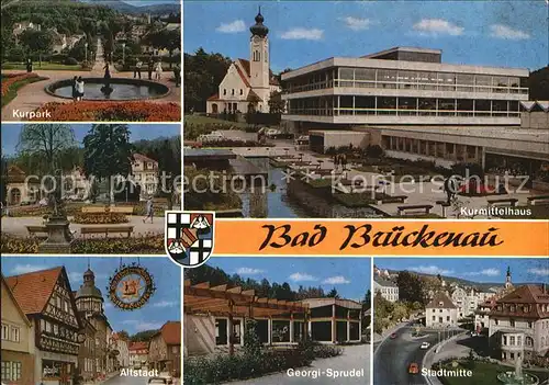 Bad Brueckenau Georgi Sprudel Kurmittelhaus Altstadt  Kat. Bad Brueckenau