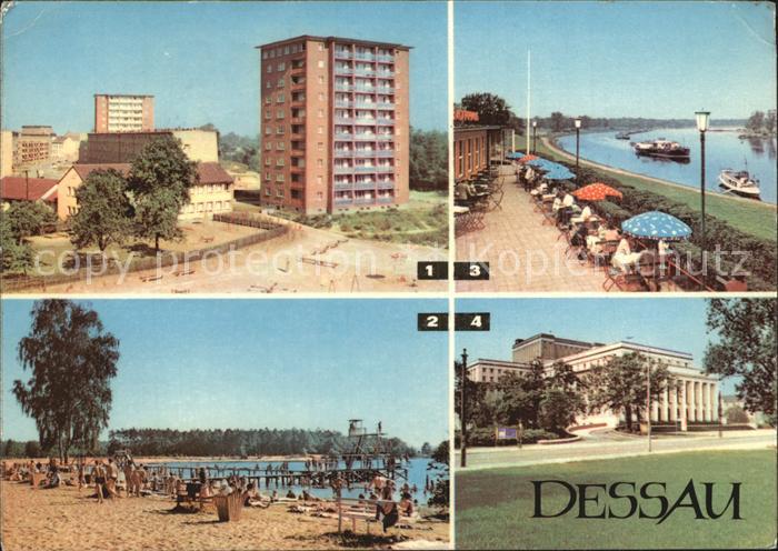 Dessau Rosslau am Roten Stern Strandbad Aria HO Gaststaette Kornhaus an