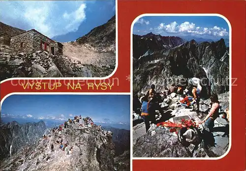 Vysoke Tatry Hohe Tatra Chata pod Rysmi  Kat. Slowakische Republik