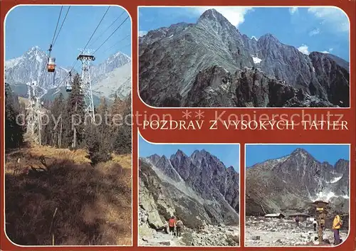 Vysoke Tatry Tatransky narodny park  Kat. Slowakische Republik