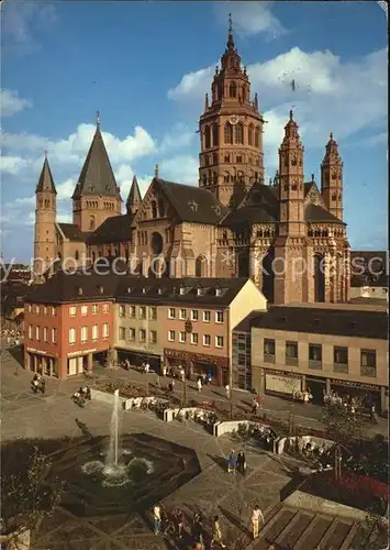 Mainz Rhein Landeshaupt und Universitaetsstadt 