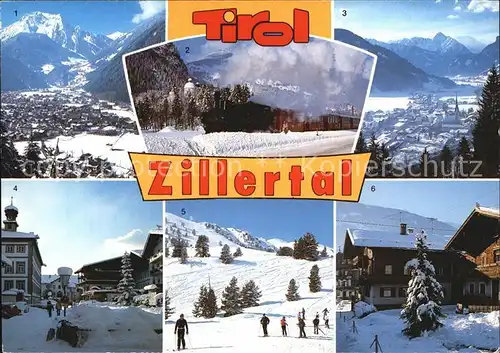Tirol Region Zillertal Mayrhofen Zillertalbahn Stumm Kaltenbach Kat. Innsbruck