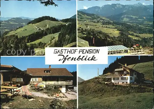 Sibratsgfaell Vorarlberg Gasthof pension Ifenblick  Kat. Sibratsgfaell