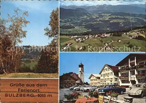 Sulzberg Vorarlberg Ortsansichten Kat. Sulzberg