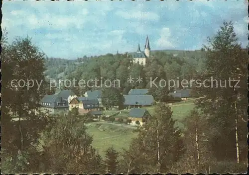 Neuhausen Erzgebirge Schloss Purschenstein Kat. Neuhausen Erzgebirge