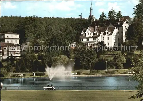 Hahnenklee Bockswiese Harz Hotel Pension Viktoria Luise Bocksberg Kat. Goslar