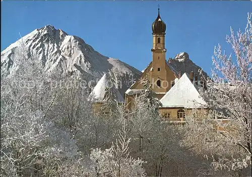 Fuessen Allgaeu Franziskanerkirche Rossberg Aggenstein Kat. Fuessen