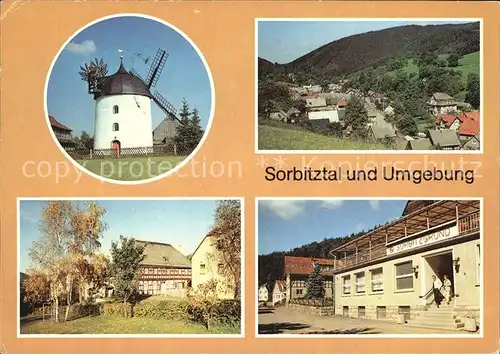 Rudolstadt Sorbitztal Dittrichshuette Windmuehle Kat. Rudolstadt