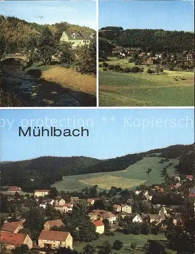 Pirna Muehlbach Mueglitz  Kat. Pirna
