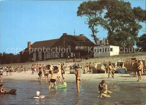 Zingst Ostseebad HO Gaststaette Kurhaus Kat. Zingst Darss