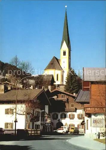 Kirchberg Tirol Pfarrkirche St. Ulrich Gasthof Kat. Kirchberg in Tirol