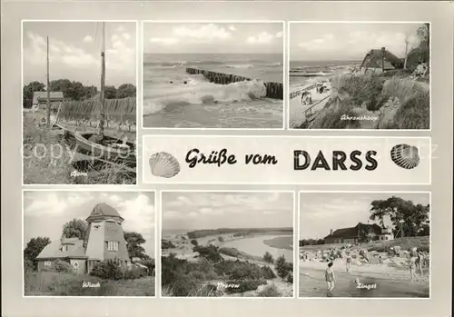 Darss Region Ostsee Ahrenshoop Zingst Wieck Born Prerow Kat. Wieck Darss