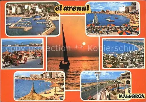 El Arenal Mallorca Hafen Strand Kat. S Arenal