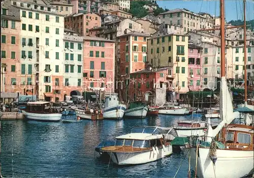 Camogli Hafen Kat. Italien