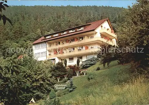 Wildbad Schwarzwald Gaestehaus Rothfuss Hotel Garni Kat. Bad Wildbad