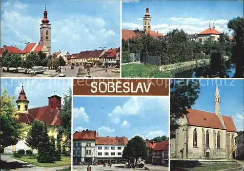 Sobeslav Kirchen Marktplatz