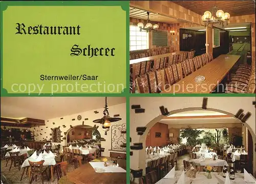 Stennweiler Schiffweiler Restaurant Scherer Kegelbahn Gastraeume