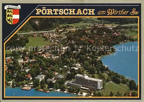 Poertschach Woerthersee Fliegeraufnahme /  /