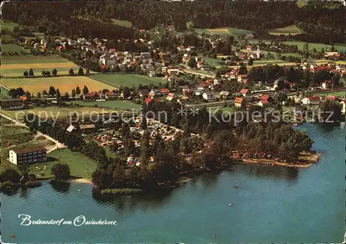 Bodensdorf Steindorf am Ossiachersee Fliegeraufnahme Kat. Steindorf am Ossiacher See Kaernten