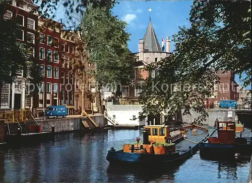 Amsterdam Niederlande Geldersekade mit Schreierstoren Kat. Amsterdam
